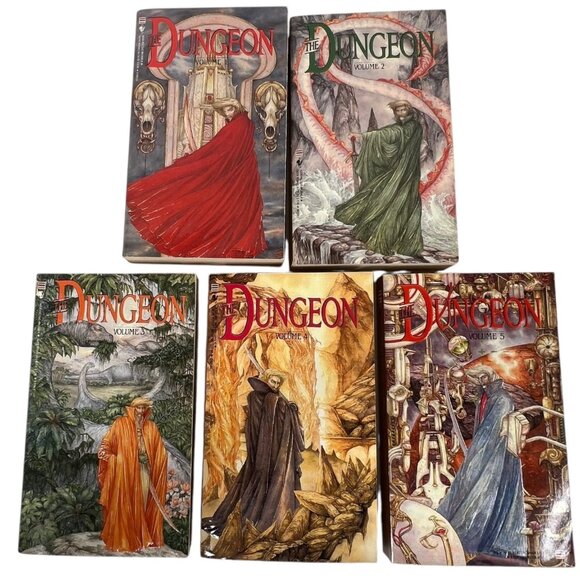 The Dungeon Series By Philip José Farmer Fantasy Volumes 1-5 Paperback Book - Picture 1 of 13